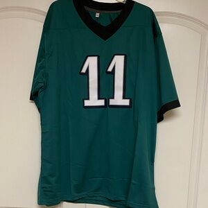 Men's Green Football Jersey